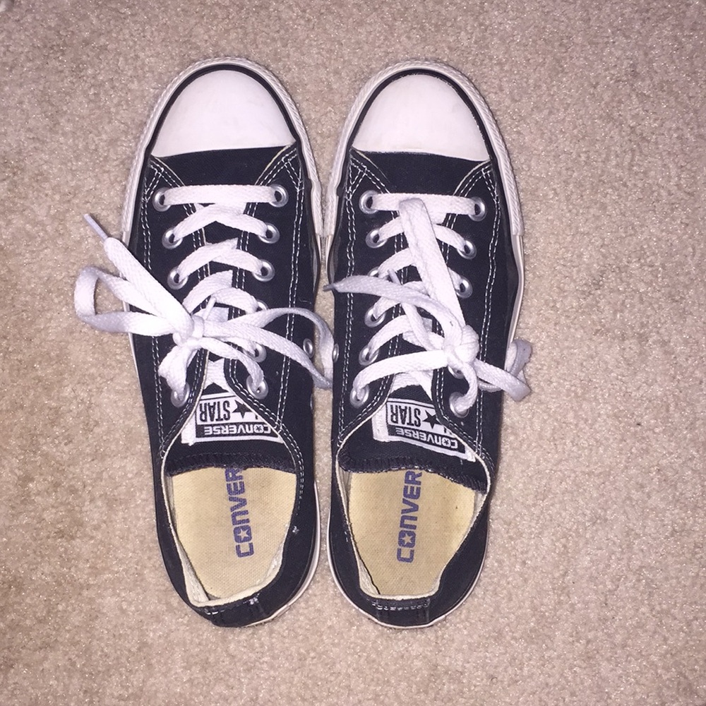 Black converse